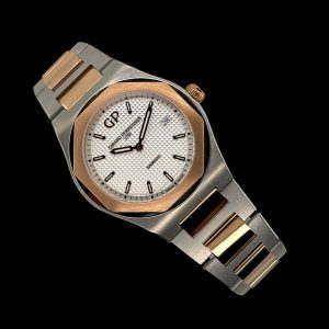 Girard-Perregaux Laureato Stahl/18K Box Papiere Ref. 80189