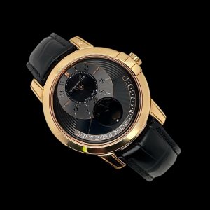 Harry Winston Midnight Moon Phase 18K Box Papiere Ref. MIDAMP42RR
