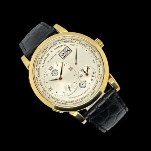 A. Lange & Söhne Lange 1 Time Zone 18K Box Ref. 116.021