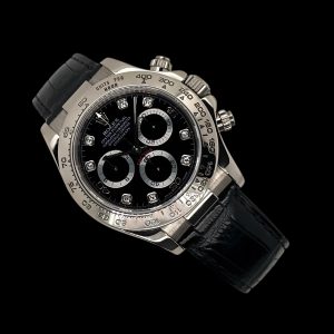 Rolex Cosmograph Daytona 18K Weiß Box Papiere Ref. 116519