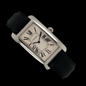 Cartier Tank Américaine CPCP Platin Box Ref. 1734 / W2601651