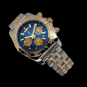 Breitling Chronomat 44 Stahl / 18K Rosé Box Papiere Ref. CB0110