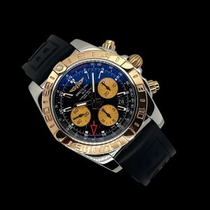 Breitling Chronomat GMT Stahl/18K Box Papiere Ref. CB0420