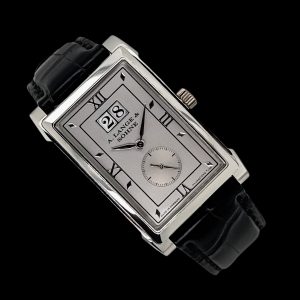 A. Lange & Söhne Cabaret Platin Box Papiere aus 2010 Ref. 107.025