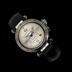 Cartier Pasha de Cartier 18K Weißgold Ref. 2353 W30137M9