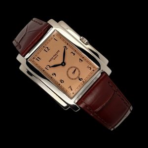 Patek Philippe Gondolo 18K Weißgold Salmon Dial Ref. 5024G-001