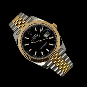 Rolex Datejust 41 Edelstahl/18K Rolesor Box Papiere Ref. 126333