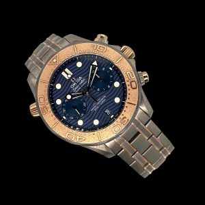 Omega Seamaster Diver Tri-Metall Box Pap. 210.60.44.51.03.001