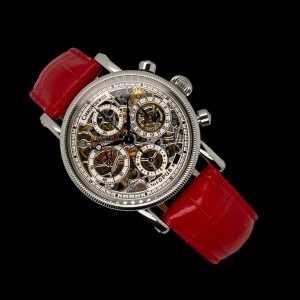 Chronoswiss Opus Skeleton Stahl Full Set BJ 2004 Ref. CH 7523 S