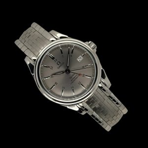 Omega De Ville Co-Axial GMT Stahl Ref. 4533.40.00