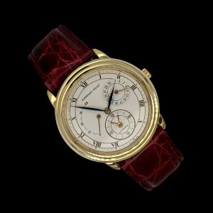 Audemars Piguet Jules Audemars Dual Time 18K Box Papiere 25685BA