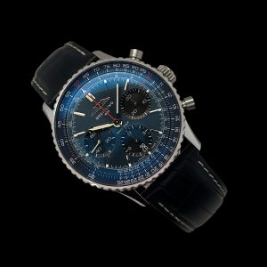 Breitling Navitimer B01 41 Stahl Box Papiere EKR Ref. AB0139