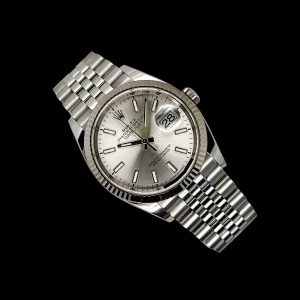 Rolex Datejust 36 Stahl Rolesor Box Papiere 2024 Ref. 126234