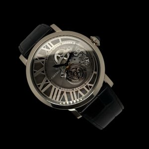 Cartier Rotonde Tourbillon 18K Box Papiere 2021 Ref. W1556214