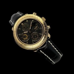 Breitling Astromat Perpetual 18K Box Papiere 1993 Ref. K18405